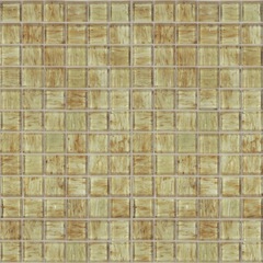 Mosaïque en verre jaune, Opera 25.05, Bisazza, tesselles 2,5x2,5 cm