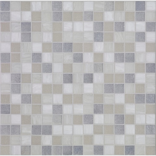 Mosaïque en verre Lorena avec kit d'installation - Mixtures 20, Bisazza