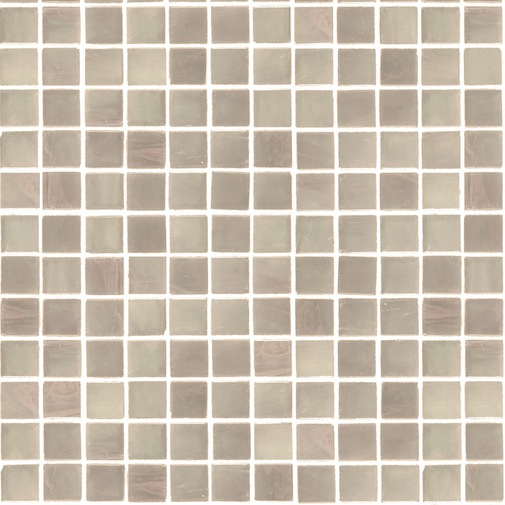 Mosaïque en verre marron mat, carreaux 2,5x2,5 cm, OP 25.36M - Opera, Bisazza