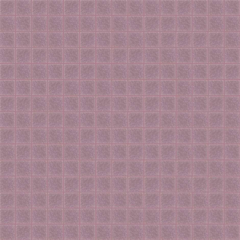 Mosaïque en verre mauve 20.25, avec kit de pose - Vetricolor 20, Bisazza