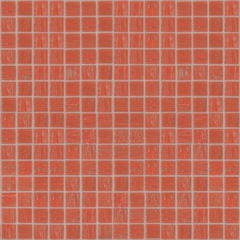 Mosaïque en verre orange 20.26 avec kit de pose - Smalto, Bisazza