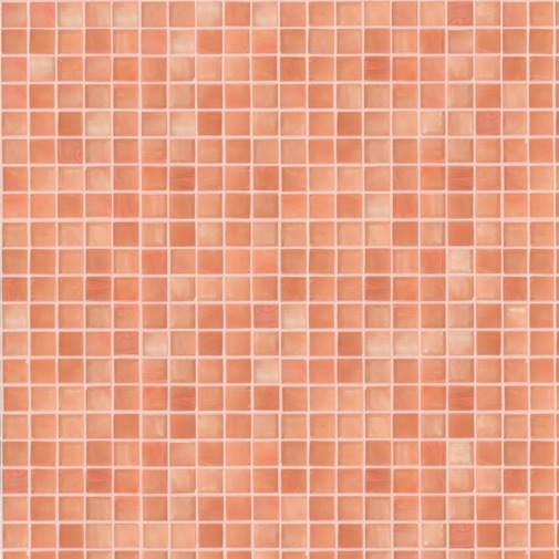 Mosaïque en verre rose opaque, carreaux 1,5x1,5 cm, OP 15.37M - Opera, Bisazza