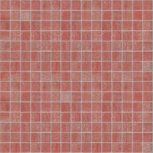 Mosaïque en verre rouge CN10 avec kit de pose - Toile, Bisazza
