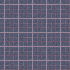 Mosaïque en verre violet 20.95, avec kit de pose - Vetricolor 20, Bisazza