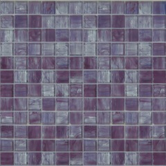Mosaïque en verre violet, tesselles 2,5x2,5 cm, OP 25.08 - Opéra, Bisazza