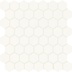 Mosaïque murale hexagonale, Blanc 30x30 cm - Lisse, Dom Ceramiche