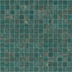 Mosaïque pâte de verre verte 20.67 avec kit de pose - Gemme, Bisazza