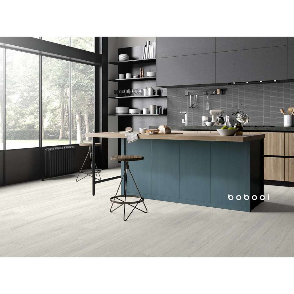 Mosaïque rectangulaire Manhattan, Anthracite, 33,3x33,3 cm - Comfort G, Dom Ceramiche