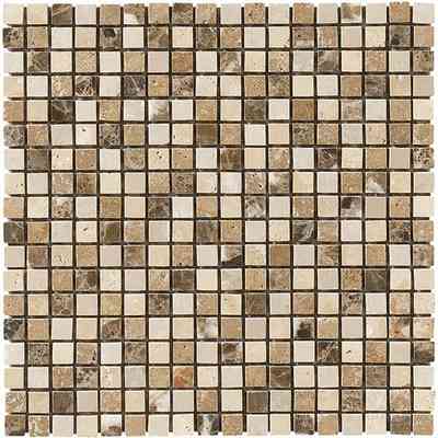 Mosaïque sol/mur en marbre Emperador Mix 30,5x30,5 cm - Dover, Boxer Dover