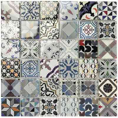 Mosaïque Vintage Multicolore - Boxer