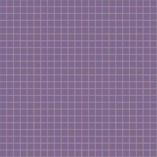 Mosaïque à petites tesselles violettes brillantes 12.60 - Opus romain, Bisazza