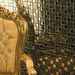 Mottled-glitter effect mosaic, for walls, gold black 29,8x29,8 - Dream, Boxer