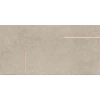 Mud concrete-effect porcelain stoneware with steel inserts, 60x120 cm - Lines 2/B, Ceramica Bardelli