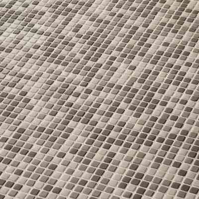 Nano-Mosaik aus recycelter Glaspaste für Böden und Wände, Wildleder - Nano Cube, Boxer