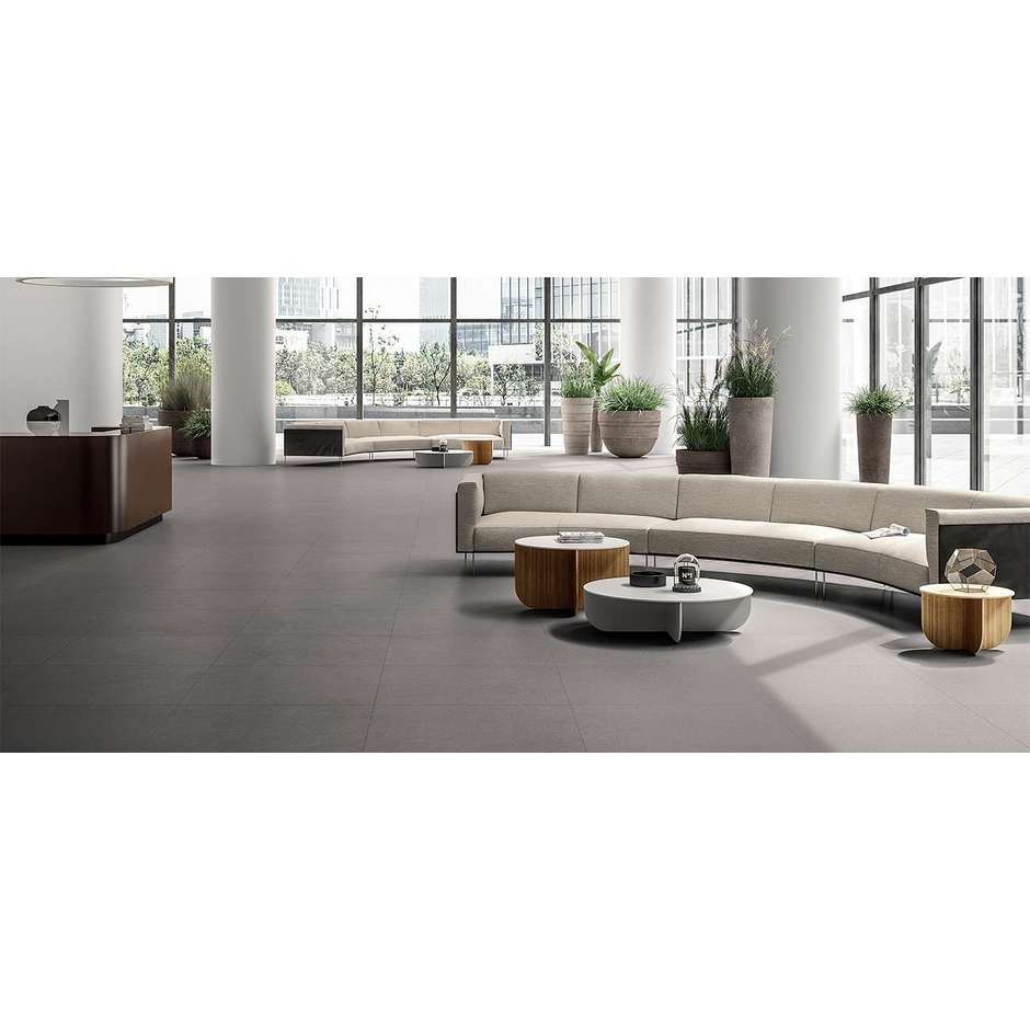 Natural cement porcelain stoneware 90x90 cm - Bluetech, Blustyle