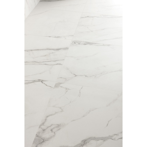 Natural marble effect porcelain stoneware, Calacatta, 75x150 cm - Majestic, Dom Ceramiche