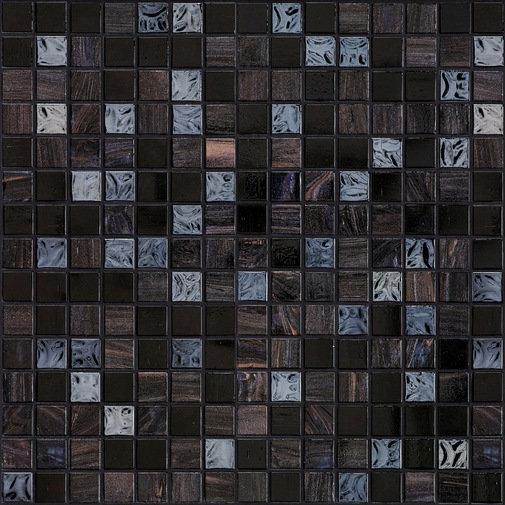 Nouvelle mosaïque de verre Iside avec kit de pose - Mixtures 20, Bisazza
