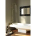 Old England shower column with 23 cm shower head, sliding hand shower and taps, chrome - Retro, Bossini