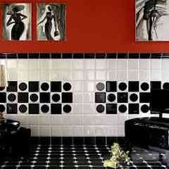 Ottogonetta Tonalite Tile 15x15 Matt Black – Second Choice