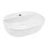 Oval countertop washbasin 50x38cm JDS Jaquar White washbasins