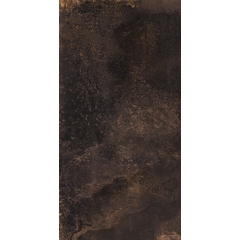 Oxidized metal effect porcelain stoneware, Black 60x120 cm - Oxidart, Ceramica Sant'Agostino