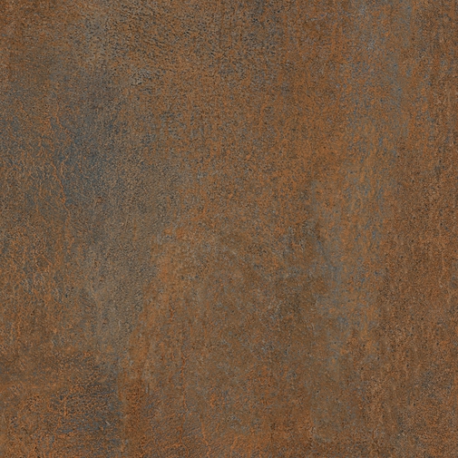 Oxidized metal effect porcelain stoneware, Copper 90x90 cm - Oxidart , Ceramica Sant'Agostino
