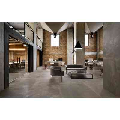 Oxidized metal effect porcelain stoneware, Iron 60x120 cm - Oxidart , Ceramica Sant'Agostino