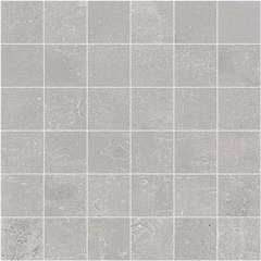 Oxidized metal effect porcelain stoneware, Mosaico Silver 30x30 cm - Oxidart, Ceramica Sant'Agostino