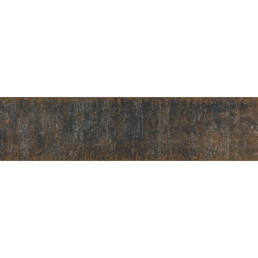 Oxidized metal effect tile, Decor Dark 30x120 - Oxidart, Ceramica Sant'Agostino
