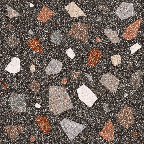 Palladio-Steinzeug mit mattem Marmoreffekt, Palladian Dark 90x90 cm - Newdecò, Ceramica Sant'Agostino