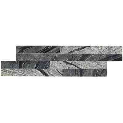 Parement mural en pierre naturelle fumée 10x35 cm - Mini Nat-Stone, Boxer