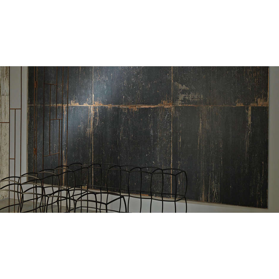 Pavimento effetto legno sverniciato, in gres porcellanato, Dark 60x60 cm - Blendart, Ceramica Sant'Agostino