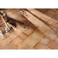 Pavimento in gres porcellanato spessore 14mm effetto cotto 30x30 cm - Col Fiorito, Cotto d'Este
