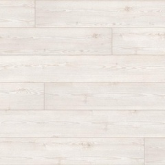 Pavimento in laminato effetto legno spessore 8 mm, bianco 1383x159 cm Ac 4 - Pino Kodiak, Ambientis