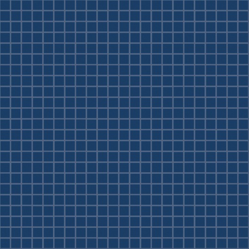 Petite mosaïque de tesselles bleu vif 12.110 - Roman Opus, Bisazza