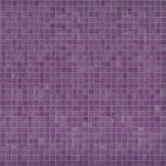 Petite mosaïque de verre violette 10.13, avec kit de pose - Smalto, Bisazza