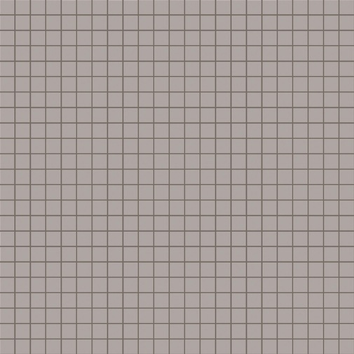 Petits carreaux de mosaïque gris/beige 12.128 mat, avec kit de pose - Opus romano, Bisazza