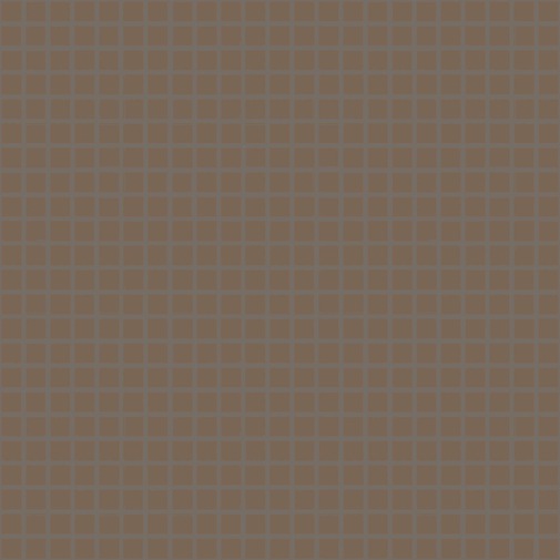 Small opaque dove gray mosaic tiles 12.131M, with installation kit - Opus Romano, Bisazza