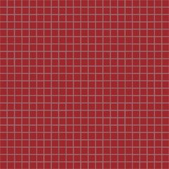 Petits carreaux de mosaïque rouge vif 12.117, avec kit d'installation - Roman Opus, Bisazza