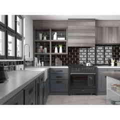 Piastrella 10x20 lucida rivestimento diamantata Bissel  Nero Mainzu