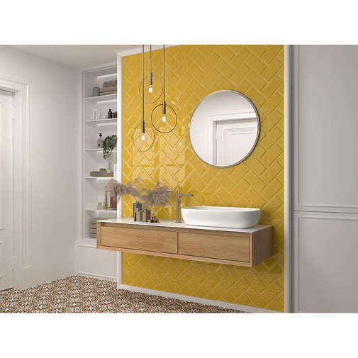 Piastrella 10x20 lucida rivestimento diamantata Bissel Tiger Mainzu  