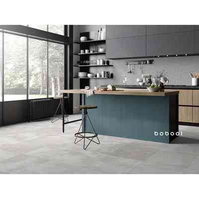 Piastrella da rivestimento decorata floreale moderna, Grigio, 33,3x100 cm - Comfort G, Dom Ceramiche