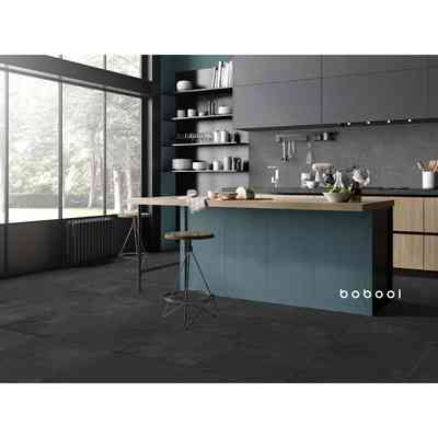 Piastrella da rivestimento effetto cemento, Antracite, 25x60 cm - Concretus, Dom Ceramiche