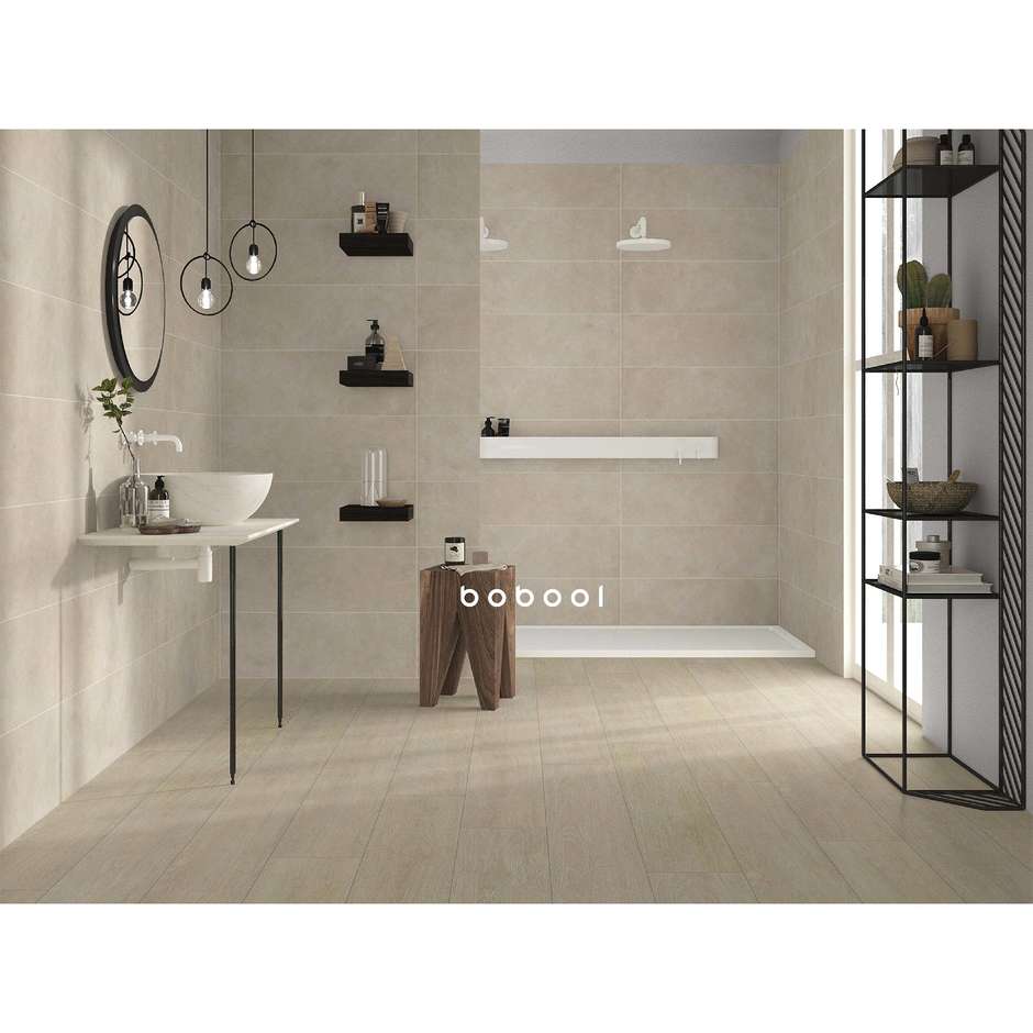 Piastrella da rivestimento effetto sabbia, Morgana Beige, 25x75 cm - Desert, Dom Ceramiche