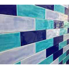 Piastrella da rivestimento lucida 10x30 Blu - Kraklè, Tonalite