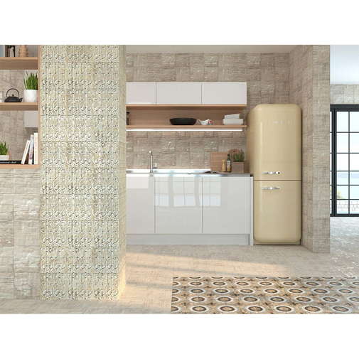 Piastrella decorata effetto cementina  20x20 cm Louisiana, Mainzu