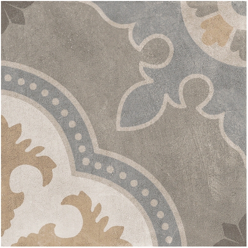 Piastrella effetto cementina in gres porcellanato, 20x20 cm - Patchwork Classic Mix, Sant'Agostino