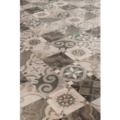 Piastrella effetto cementina in gres porcellanato, 20x20 cm - Patchwork Classic Mix, Sant'Agostino