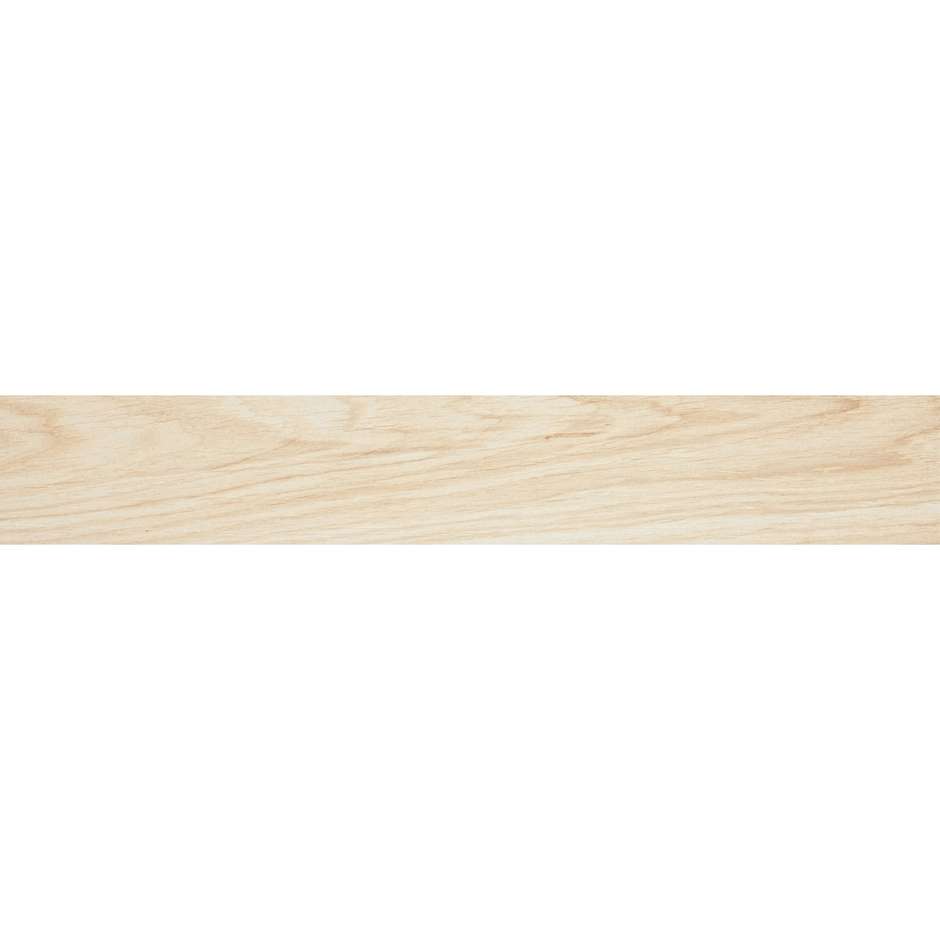Piastrella effetto legno chiaro sbiancato Aura in gres porcellanato 10x60 cm - Arborea, Blustyle