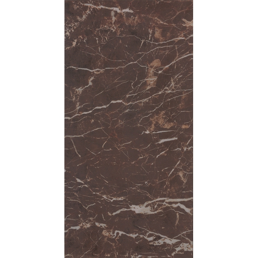 Piastrella elegante in gres porcellanato rettificato naturale effetto marmo colore Marrone Saint Laurent 29,5x118 cm - Marmoker, Casalgrande Padana